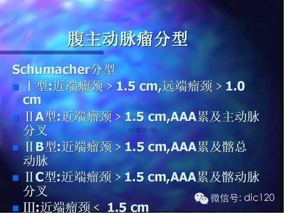 主动脉瘤影像学诊断