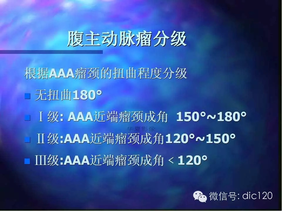 主动脉瘤影像学诊断