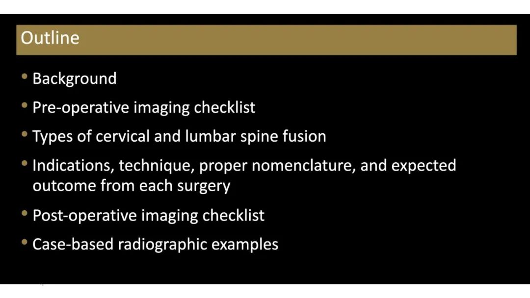 【PPT】评估围手术期脊柱:除了退行性椎间盘疾病和金属植入物的并发症外-4 【PPT】评估围手术期脊柱:除了退行性椎间盘疾病和金属植入物的并发症外-4