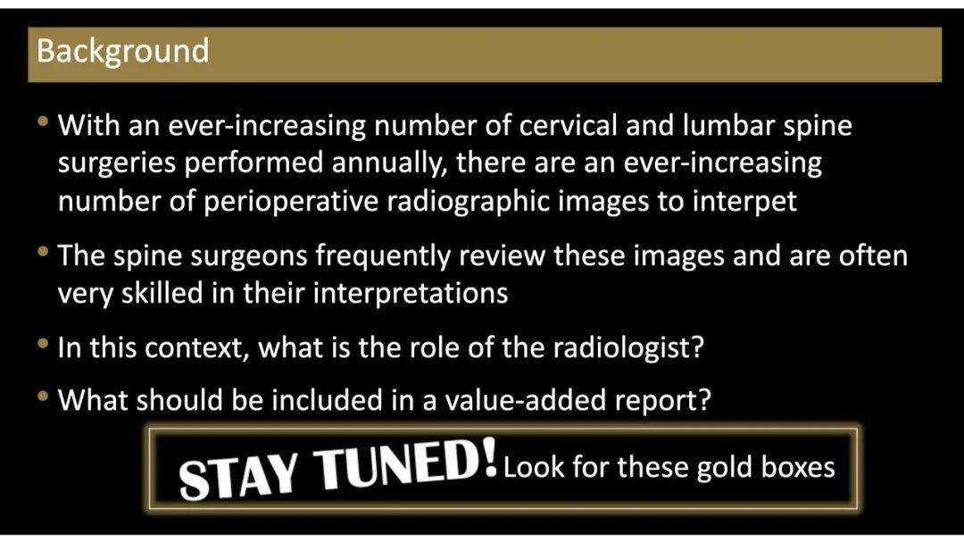 【PPT】评估围手术期脊柱:除了退行性椎间盘疾病和金属植入物的并发症外-6 【PPT】评估围手术期脊柱:除了退行性椎间盘疾病和金属植入物的并发症外-6