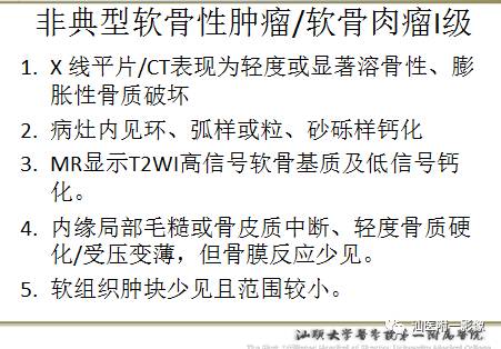 软骨类肿瘤主要内容回顾-17