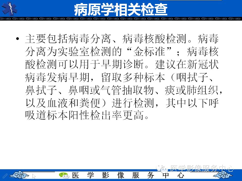 中东呼吸综合征的影像学表现