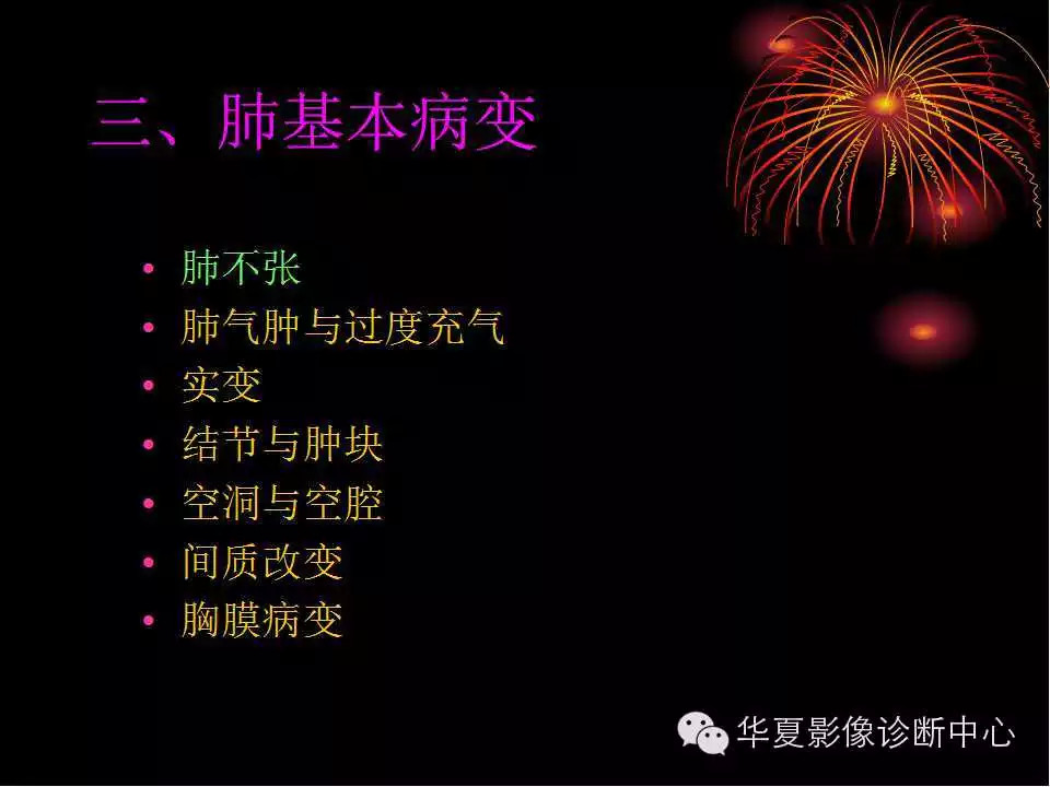 肺与纵隔的影像诊断