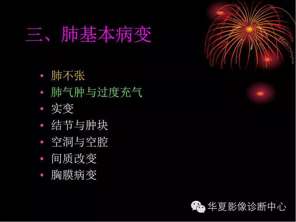 肺与纵隔的影像诊断