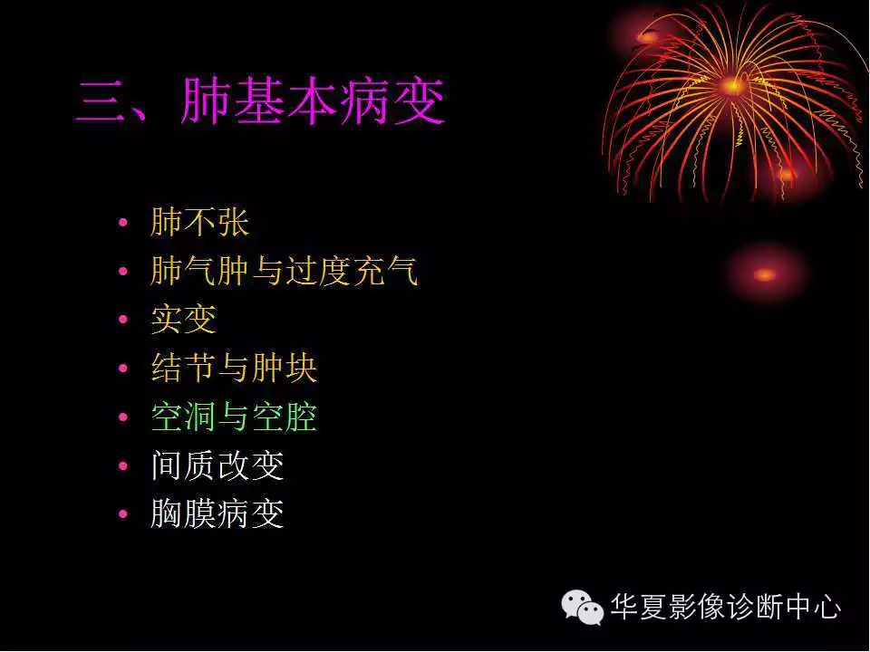 肺与纵隔的影像诊断