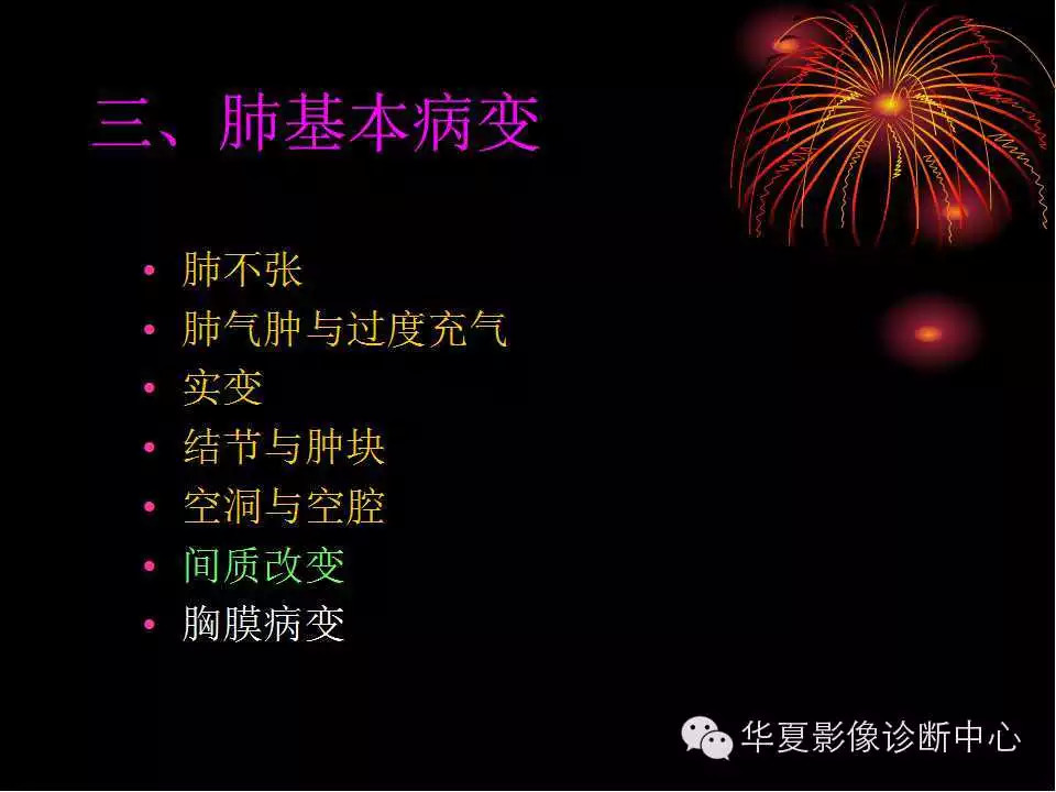 肺与纵隔的影像诊断