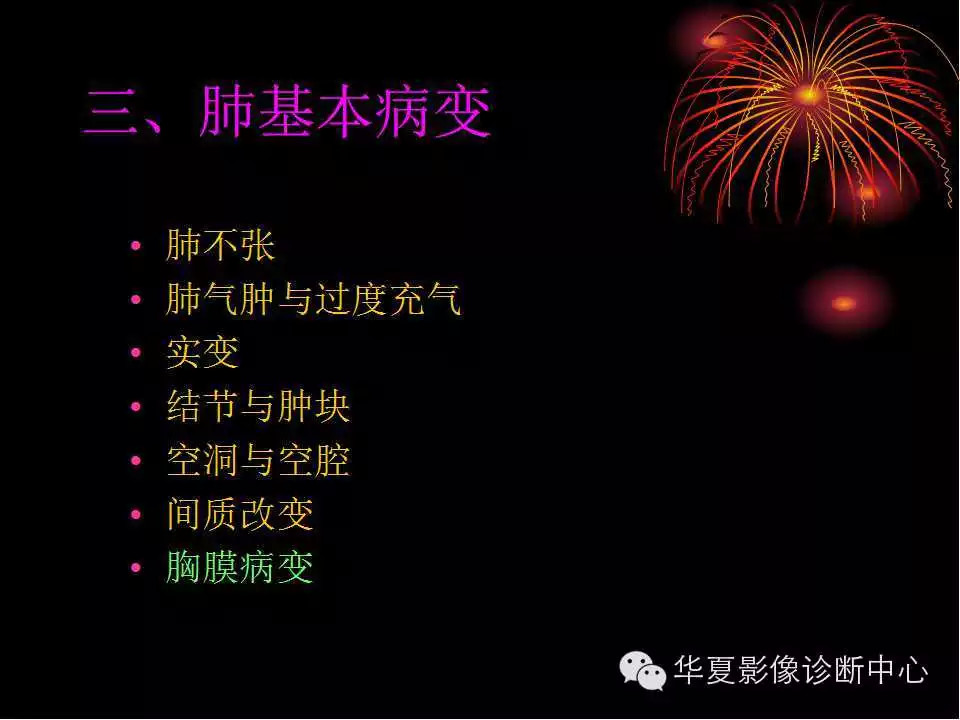 肺与纵隔的影像诊断