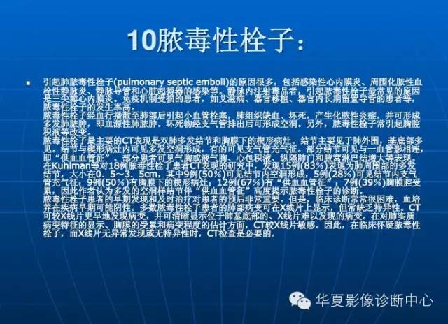 肺部空洞（样）病灶的影像诊断