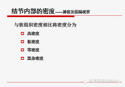 孤立性肺结节/肿块及相关CT征像判断的准则