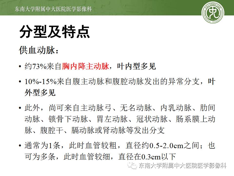 【病例】肺隔离症1例CT影像表现