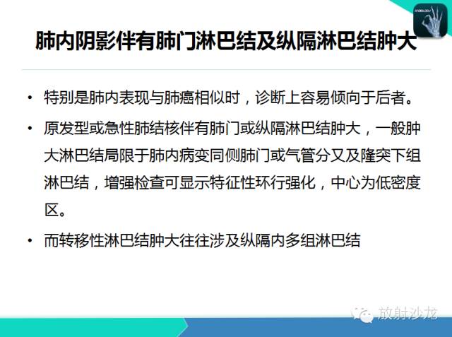 【PPT】不典型肺结核影像学鉴别诊断