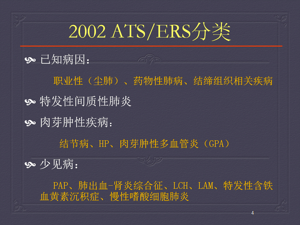【PPT】弥漫性肺部疾病影像诊断及鉴别