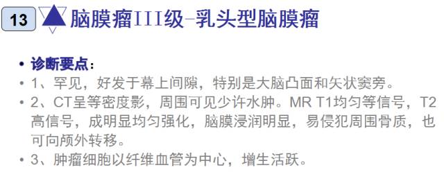 15种亚型脑膜瘤影像表现及诊断要点