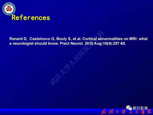 【PPT】皮层异常信号病变MRI诊断