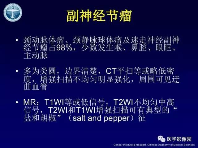 【病例】右侧颈静脉孔区副神经节瘤1例CT影像表现