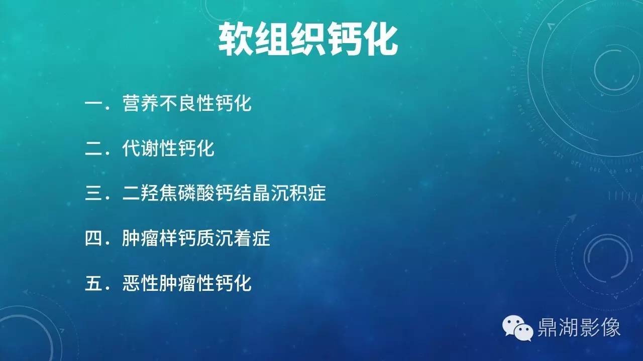 【PPT】软组织钙化(的鉴别)
