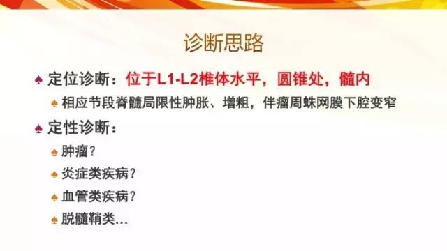 【病例】脊髓圆锥黏液乳头型室管膜瘤1例CT影像表现