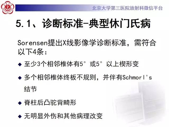 【病例】脊柱休门氏病1例X线及MR影像表现