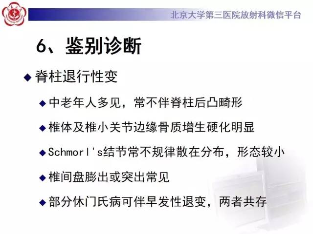 【病例】脊柱休门氏病1例X线及MR影像表现