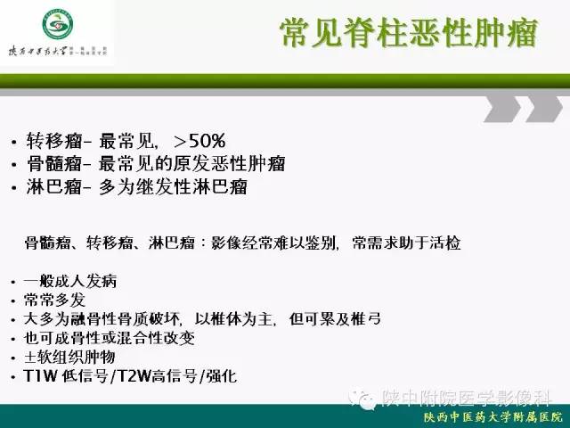 【PPT】脊柱肿瘤的影像学诊断