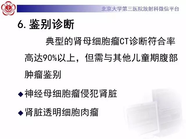 【病例】肾母细胞瘤1例CT影像表现