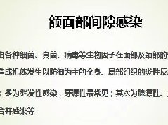 颌面部间隙感染影像诊断及各间隙解剖