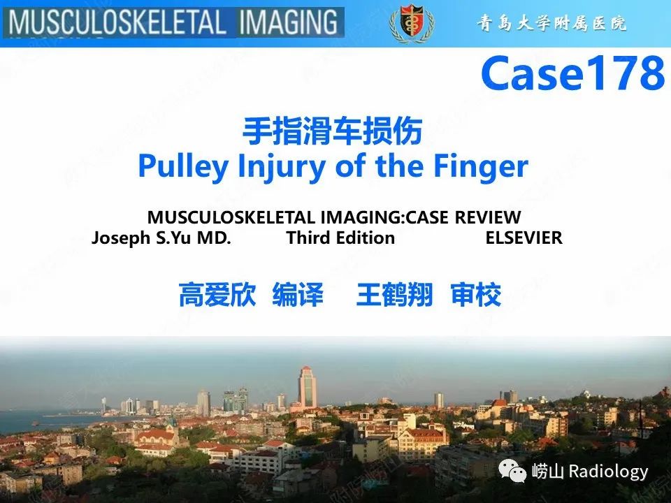 【PPT】手指滑车损伤-1