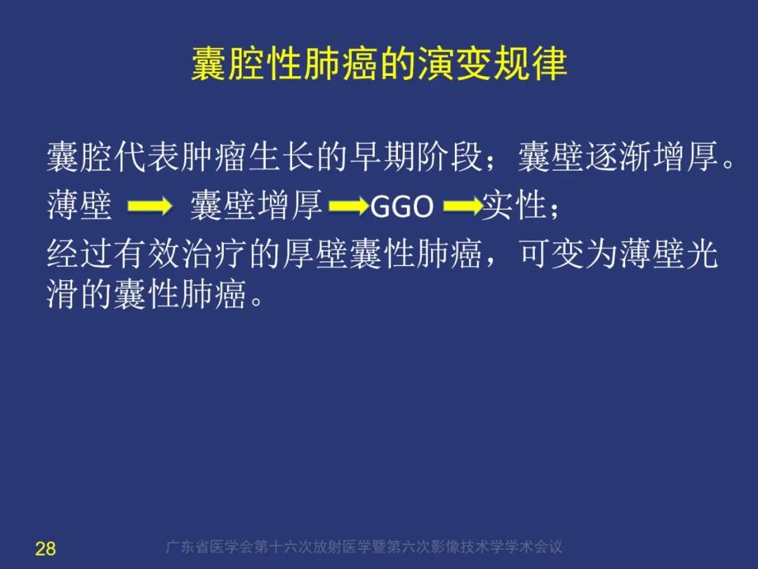 【PPT】囊腔性肺癌的影像特征和鉴别诊断-28