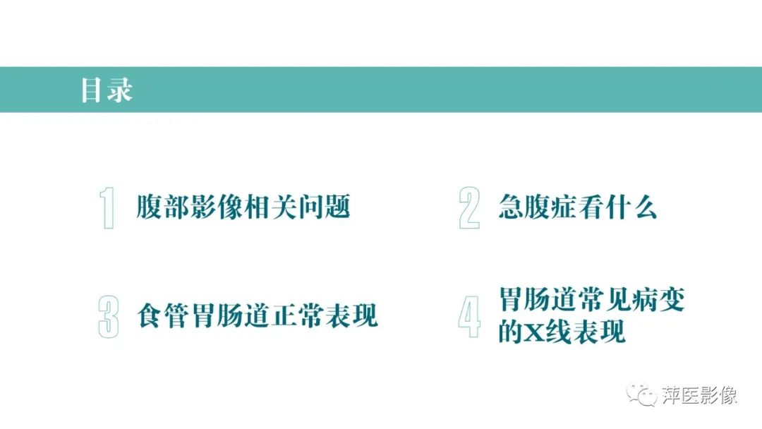 【PPT】腹部X线基础影像-3
