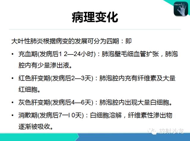 【PPT】肺炎的X线和CT表现