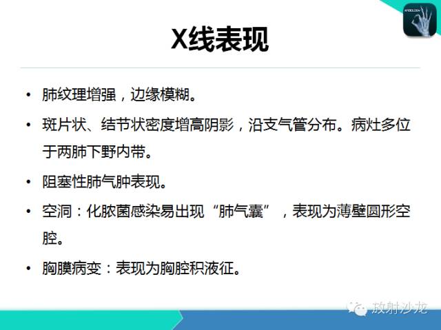【PPT】肺炎的X线和CT表现