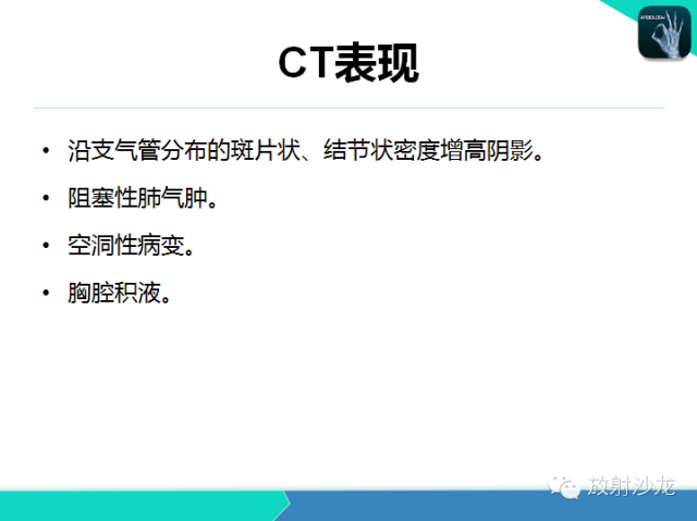 【PPT】肺炎的X线和CT表现