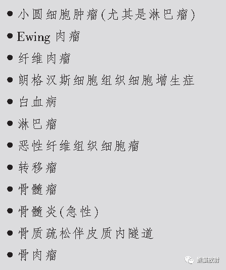 如何评估骨病变——骨破坏的形式和病变的边缘
