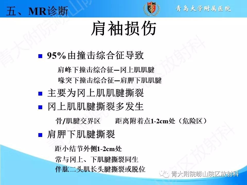 【PPT】肩关节运动损伤的MRI诊断