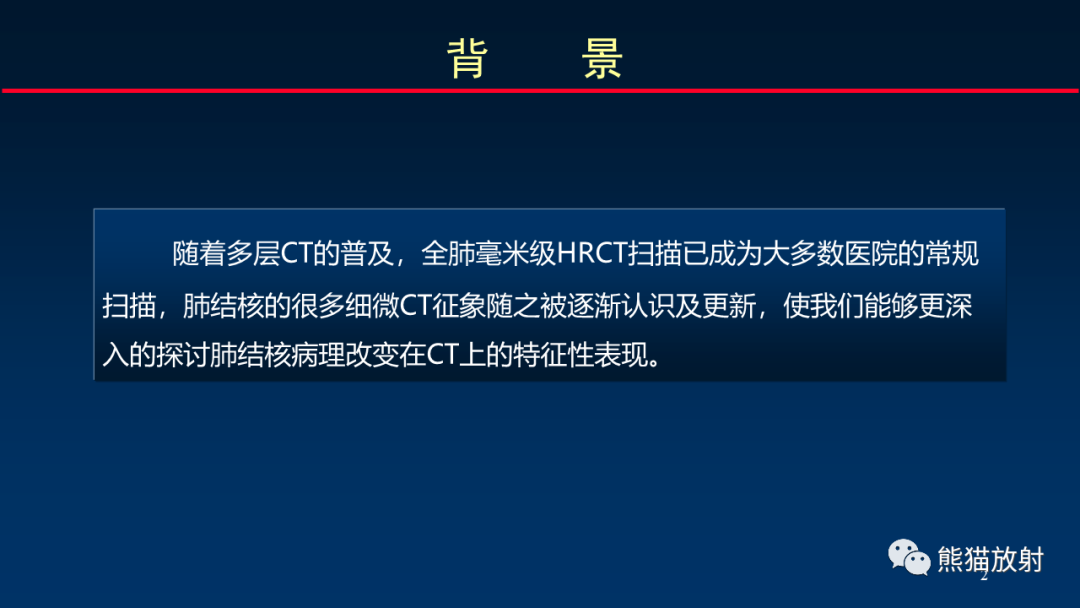 【PPT】HRCT对肺结核细节的观察进展-2