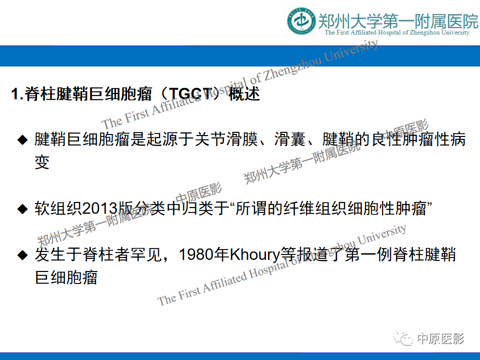 【病例】脊柱胸椎腱鞘巨细胞瘤1例CT及MR-4