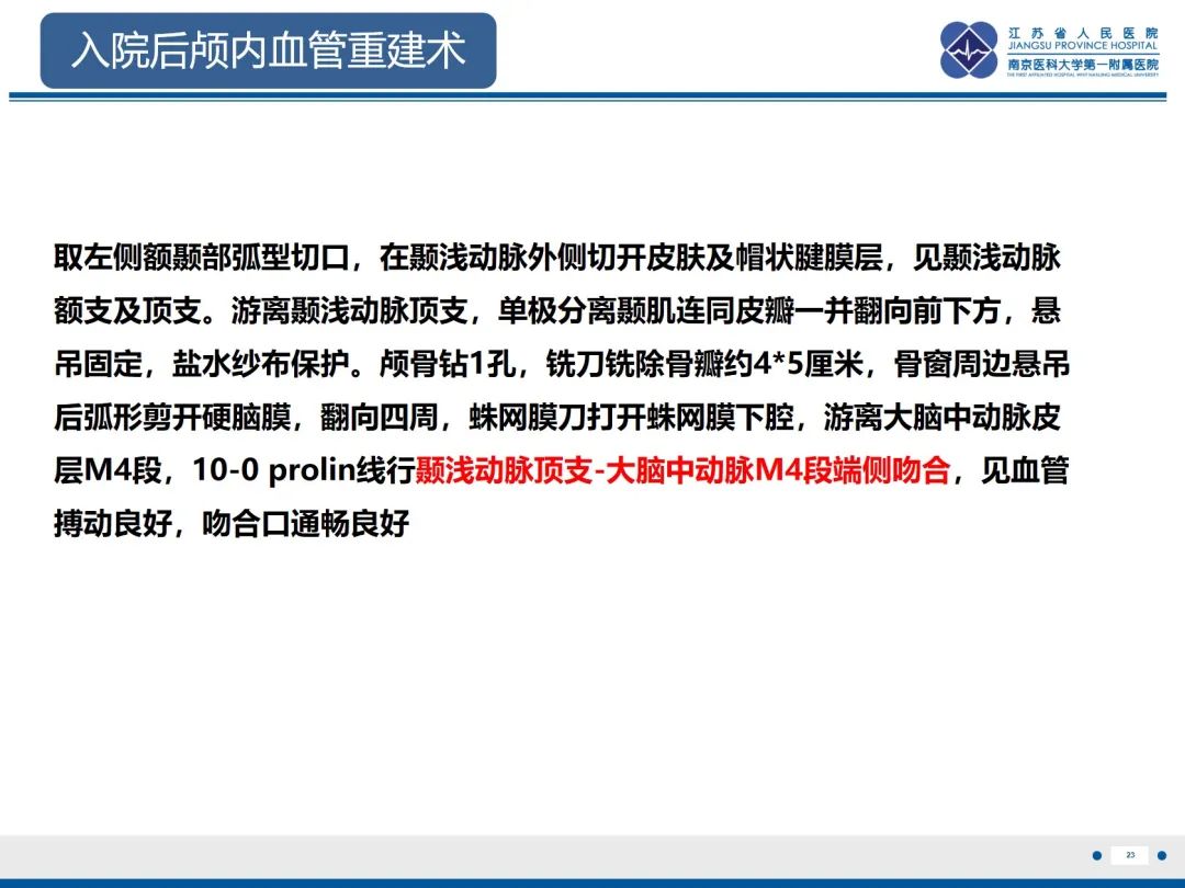 【PPT】烟雾病和烟雾综合征血管重建术后影像评估-24