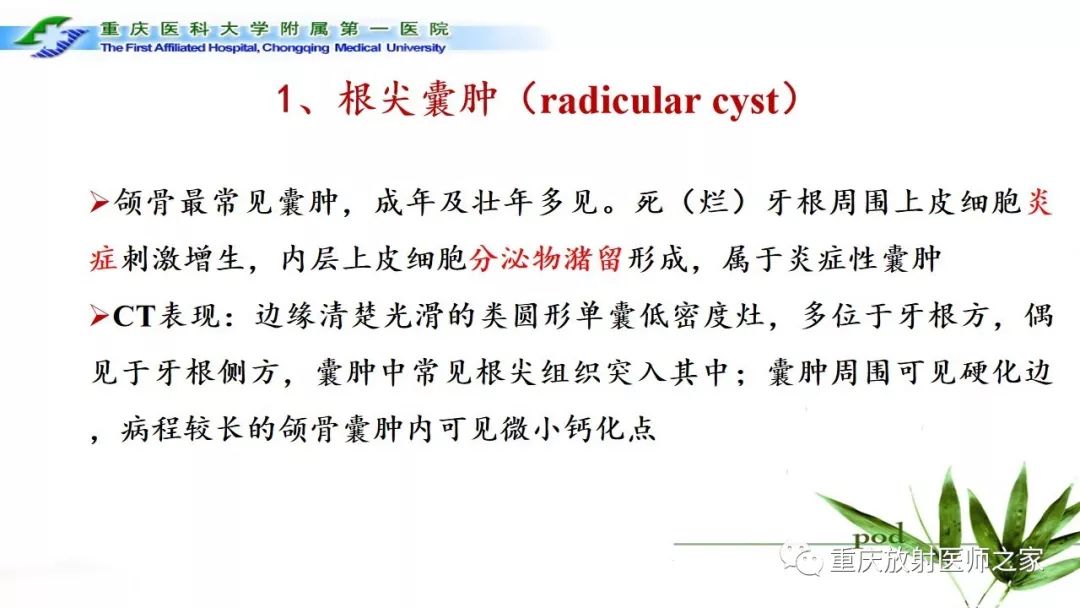 【PPT】颌骨常见肿瘤及肿瘤样病变的CT诊断及鉴别诊断-6