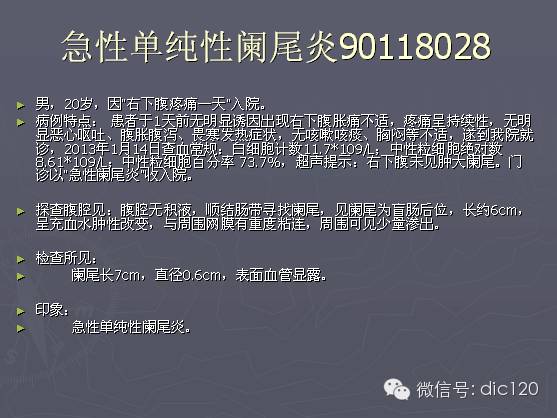 急性阑尾炎的CT诊断