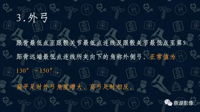 扁平足X线测量方法-4 扁平足X线测量方法-4