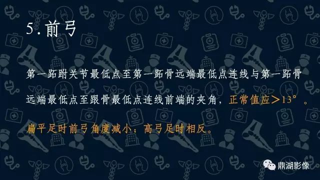 扁平足X线测量方法-6 扁平足X线测量方法-6