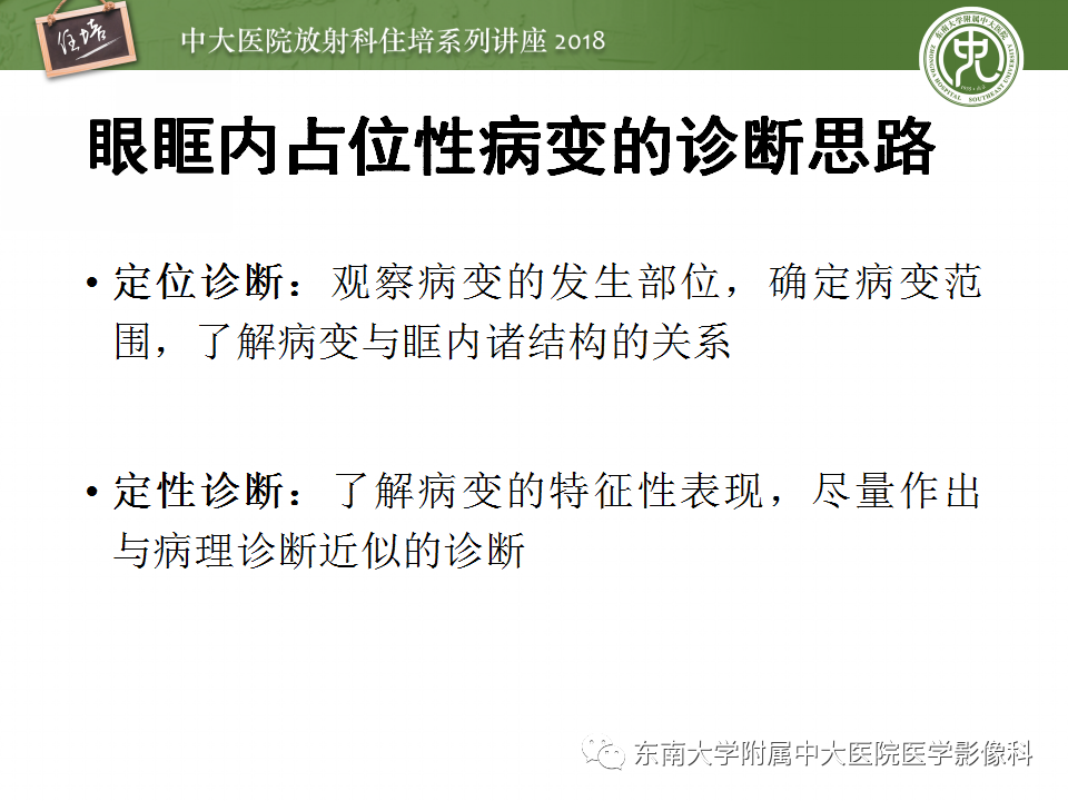 【PPT】眼眶内占位性病变的影像诊断