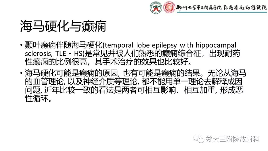 【PPT】海马硬化与癫痫