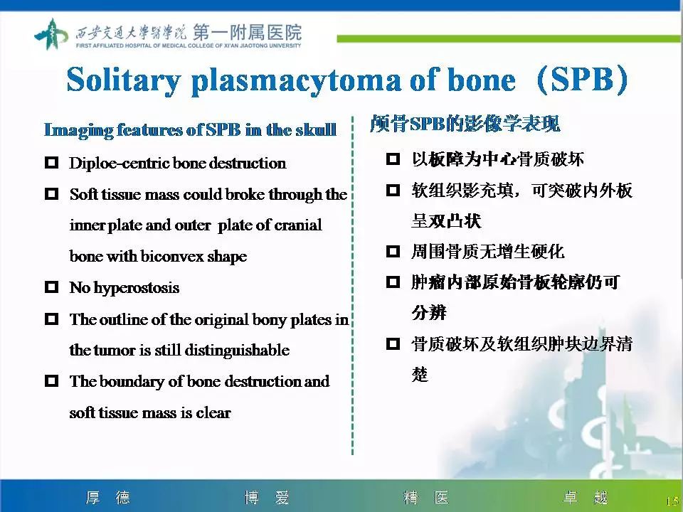 【病例】颅骨浆细胞瘤1例CT及MR影像