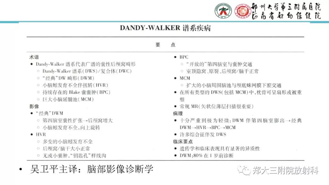 【PPT】胎儿小脑发育及常见疾病的MRI评估