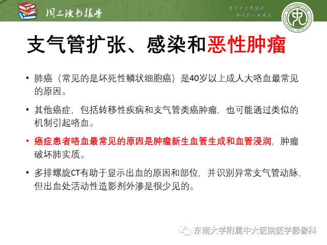 【PPT】支气管动脉：解剖、功能及增粗和异常改变