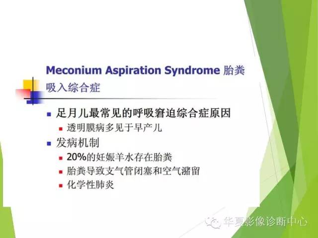 【PPT】新生儿常见的胸部病变