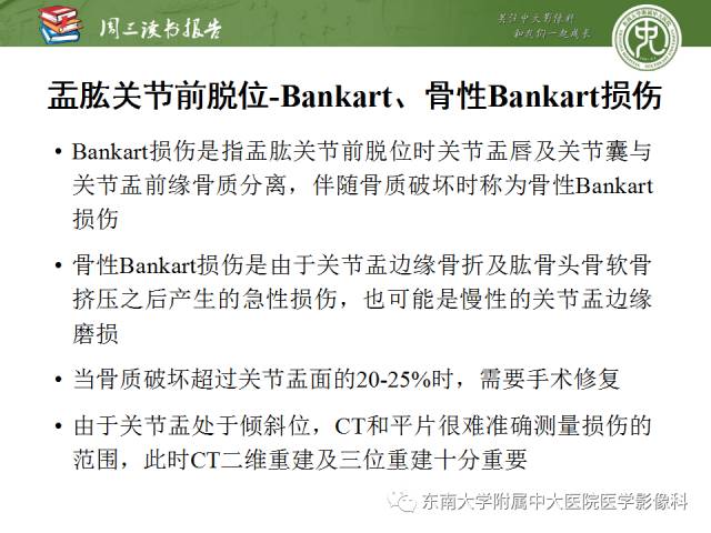 【PPT】急性肩关节损伤：外科医生想获知的内容