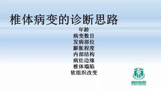 【PPT】常见椎体单发溶骨性病变