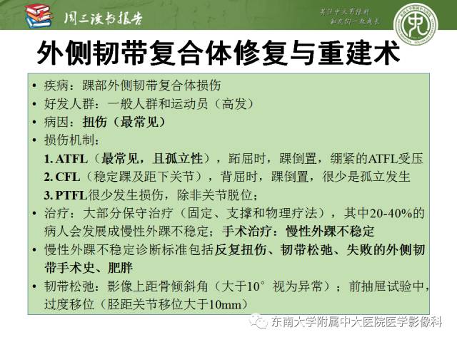 【PPT】踝及足术后CT和MR成像